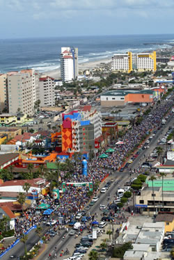 Starting Line Rosarito Ensenada Bike Ride